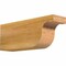 Ekena Millwork Del Monte Rough Sawn Rafter Tail, Western Red Cedar, 4"W x 6"H x 16"L RFT04X06X16DEL00RWR - alternate 1